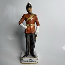 Vintage ‘Captain, Royal Lancers; c1939' Porcelain Figurine 23cm High 