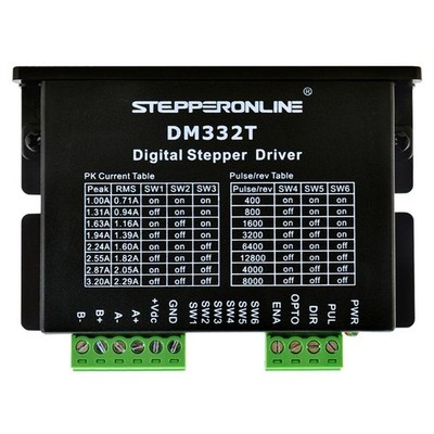 STEPPERONLINE Schrittmotor Treiber Controller 1-3.2A 10-30VDC für Nema 17,23