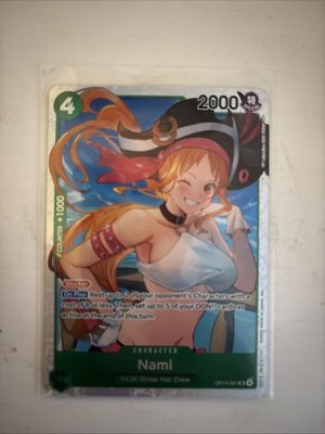 Nami OP14-031 (SR)   The Azure Sea s Seven   One Piece TCG   English  Super Rare