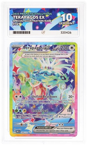 Terapagos ex graded ACE 10 for sale on eBay