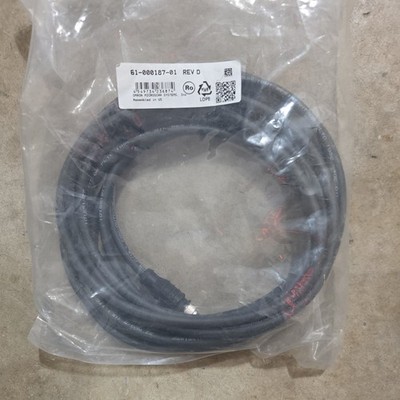 MICROSAN  61-000187-01 Cable 5 Pin M12 Female to Flying Leads 5M  U-47420  black