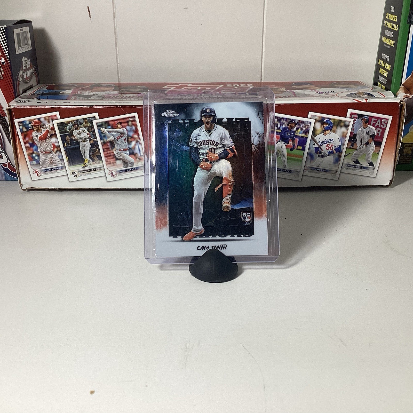 2025 CAM SMITH Topps Chrome Update Night Terror Insert #NT-19 Astros Rookie RC