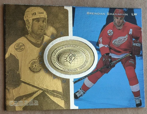 1998-99 UPPER DECK SPX #96 BRENDAN SHANAHAN GLOBAL IMPACT RADIANCE 1371/3475