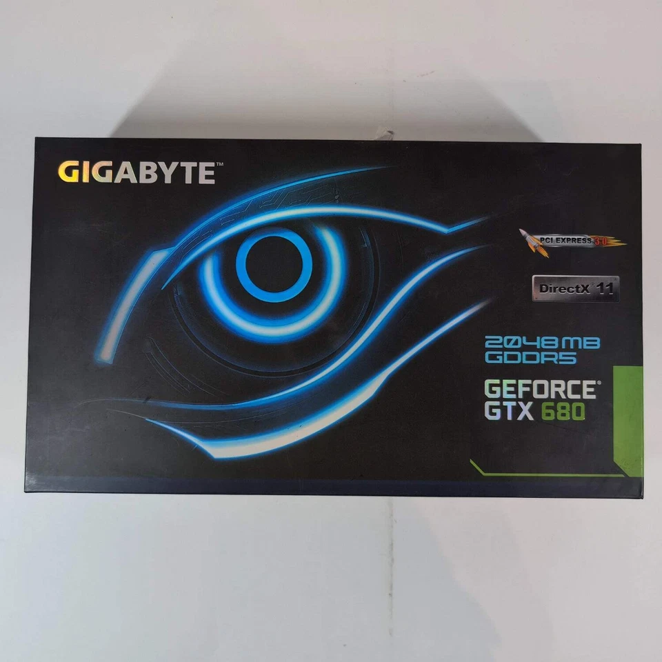 Gigabyte GTX 680 2GB GDDR5 Graphics Card GV-N680D5-2GD-B - Image 4 of 4