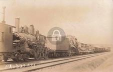 Railroad GR & I Grand Rapids & Indiana #93 MI Michigan RPPC Photo Postcard COPY