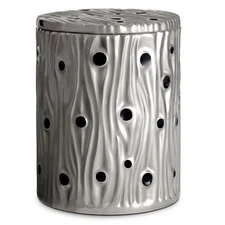 NEW L'Objet Bois d'Or Candle Platinum & Black