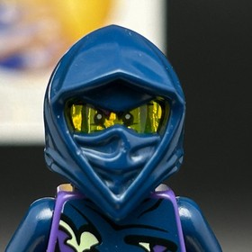 LEGO BRAND Ghost Ninja Hackler njo144 NINJAGO MINIFIGURE with weapons 70736+