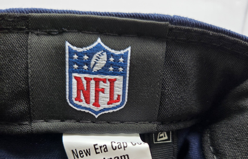 Dallas Cowboys New Era Girls Youth Floral 9TWENTY NFL Adjustable Hat Navy NEW - Picture 8 of 8