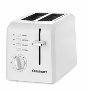 Cuisinart CPT122 Compact 2 Slice Toaster - White