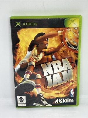 NBA JAM - ORIGINAL XBOX BASKETBALL SPIEL - SCHNELLER VERSAND - KOMPLETT MIT HANDBUCH