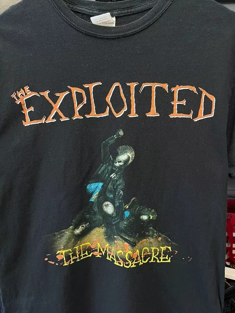 Vintage 90's The Exploited Band Shirt, Reprint Gift Fan Unisex