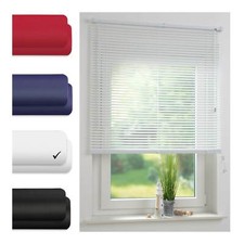 Kunststoffjalousie Rollo Jalousette PVC Jalousie 4 Farben Vorhänge Fenster Türen
