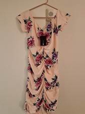 Fashion Nova Li Ruched Dress Size 2X NWT