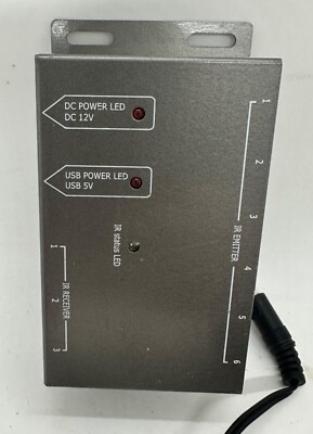 Infrared IR Remote Extender Emitter Receiver System LED Indicators