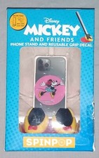 Disney Mickey And Friends Phone Stand And Reusable Grip Decal