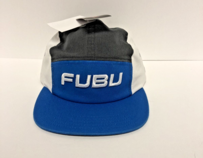 FUBU キャップ FUBU Blue Vintage Colorblock Adjustable Sport Hat Cap With