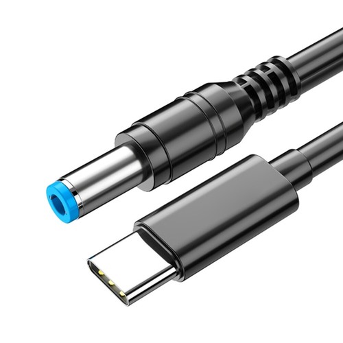 Câble de chargeur PD2.0 3.0 PD100W Type-C vers DC5525 mâle pour routeur sans fil - Photo 8/12