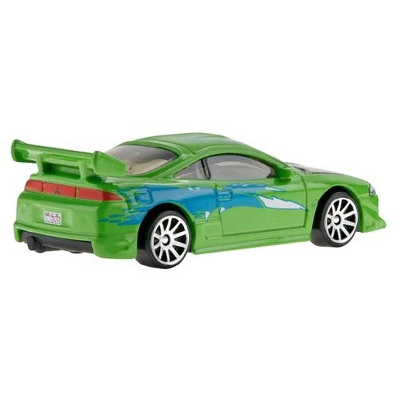 Hot Wheels Mitsubishi Eclipse Green '95 The Fast and the Furious 2023 HNR91 1:64 - Immagine 4 di 4