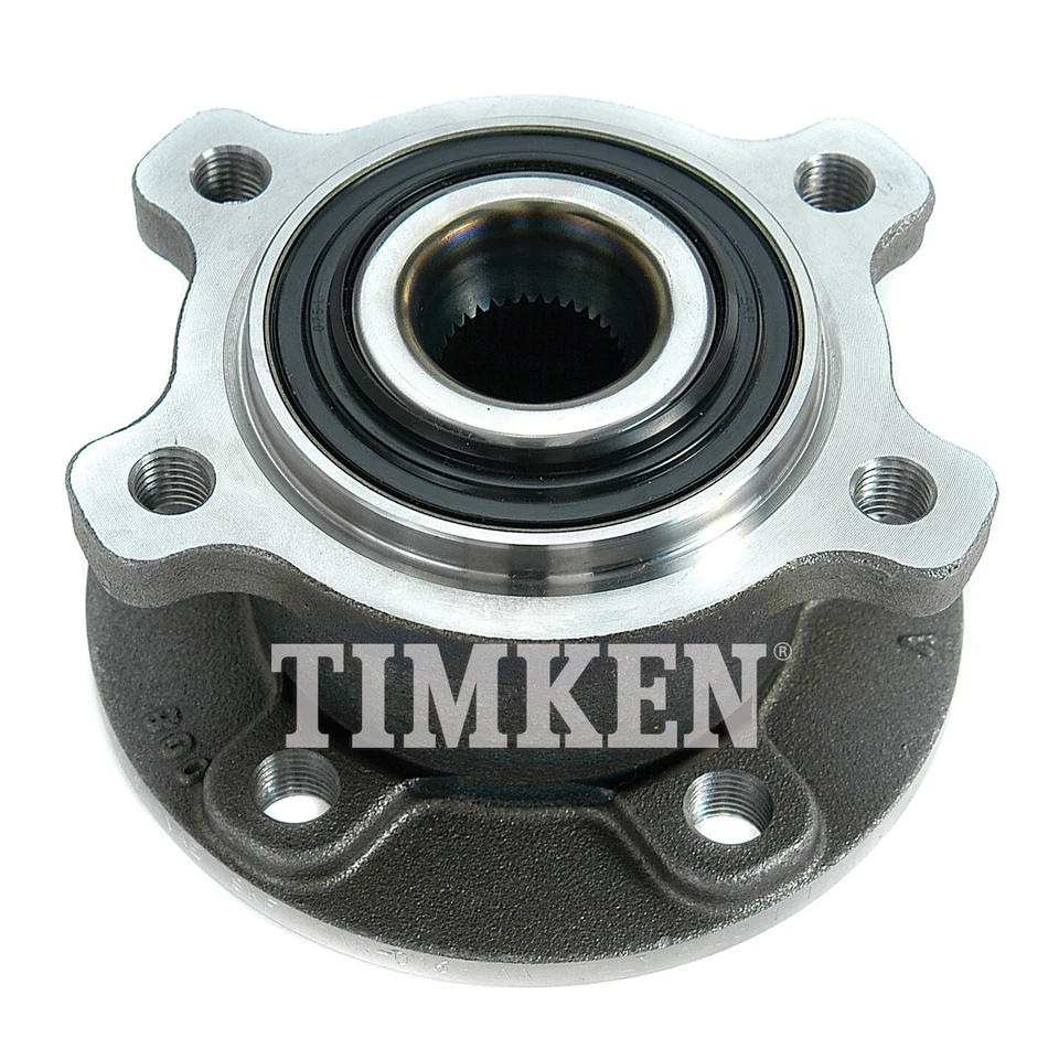 Conjunto de cojinete de rueda y buje trasero Timken para Volvo V60 Cross Country 2015-2018 AWD Foto 3 de 4