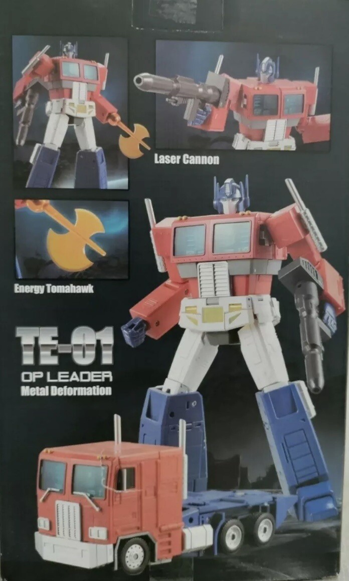 Optimus Prime Toy Transform Element TE-01 Leader OP Figure In