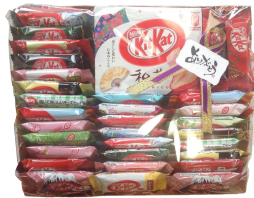 Japanese kit kats mini chocolate limit flavor assort  xmas chocolates gift 33P - Picture 1 of 8