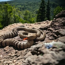 3d print Snake, Rattlesnake, stocking stuffer for kids, fidget, birthday