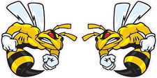 Ski-Doo Angry Bee Large Pairs Decal 12 Each