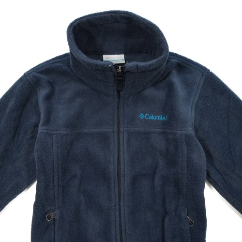 Columbia Kids Steens Mountain II Fleece Full Zip Jacket Blue Size Small (7/8) - Picture 4 of 18