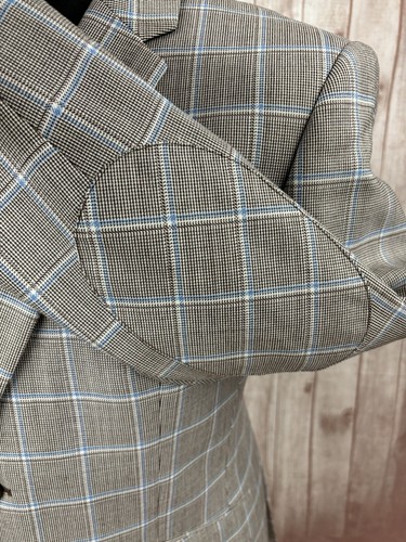 Men's Ted Baker 40” Paddock Tight Lines Wool Blazer Jacket Check Prince Wales - Picture 9 of 24