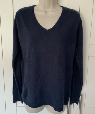 Marineblauer Damenstrickpullover von Primark neu mit Etikett. gr m 12-14