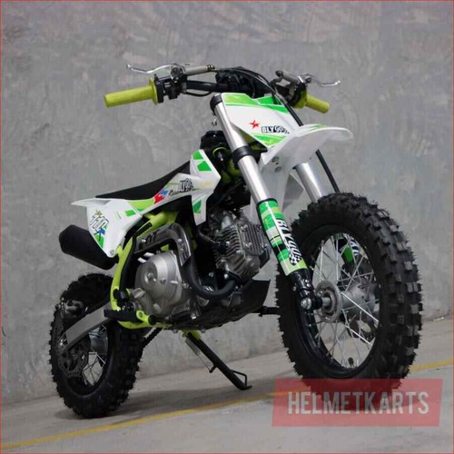 Helmetkarts - MXK1 110cc Dirt Bike Kids Mini Semi Automatic 4 Speed Motorcycle - Picture 19 of 21