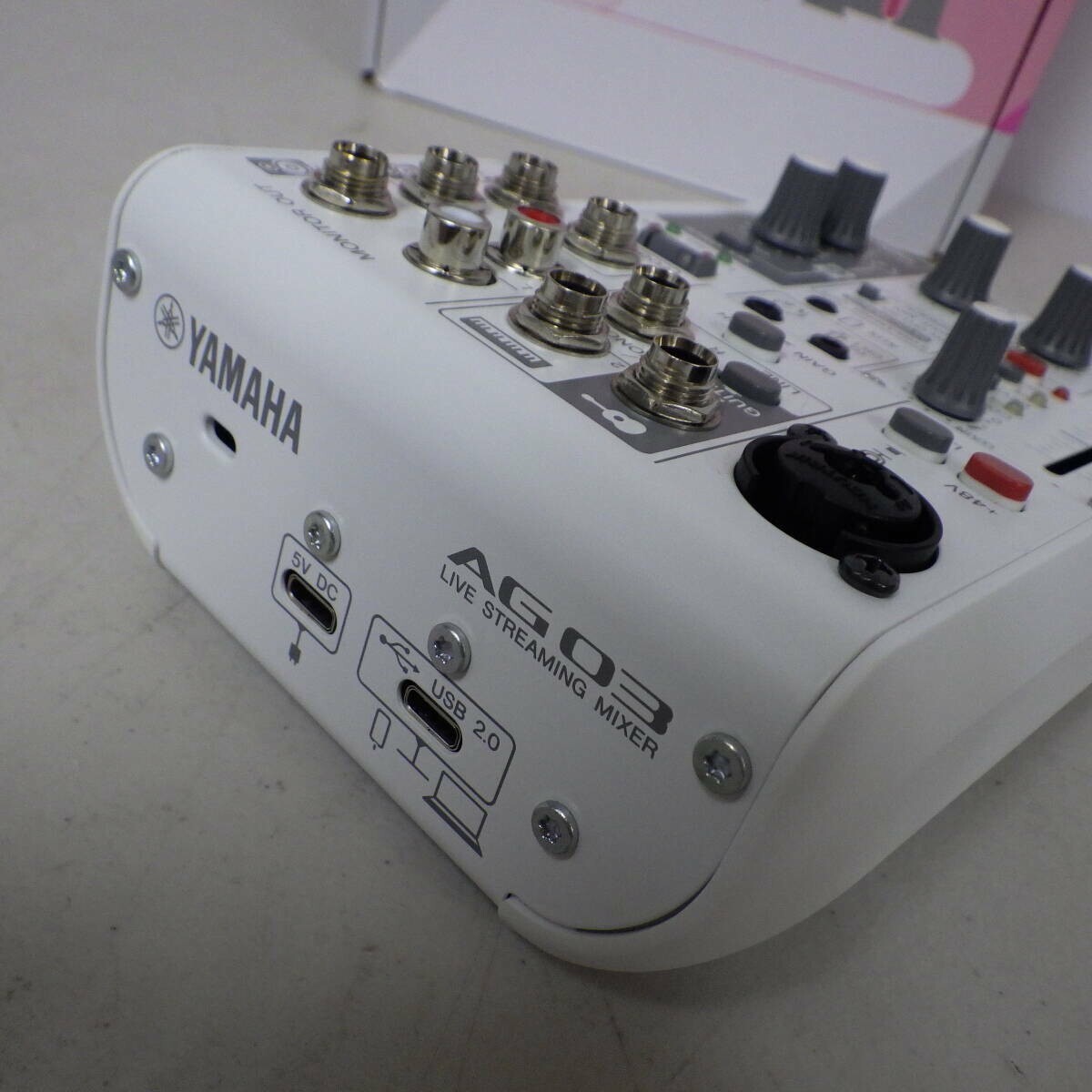 DTM・DAW YAMAHA AG03MK2 White Amazon.com: Yamaha AG03MK2 White 6-Channel Live Streaming
