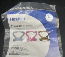 Universal ResMed Headgear Only Medium Mirage Micro Activa Hot Pink NEW 16122