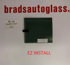 Fits 99-06 Toyota Tundra sliding rear window back glass slider CENTER  EZ INSTAL