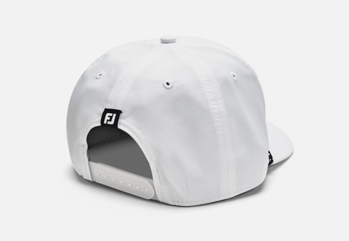 New FootJoy Signature Rope White/Black Adjustable Snapback Hat - Picture 2 of 2
