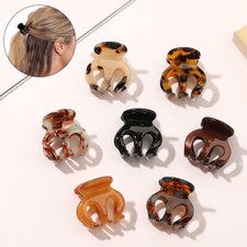 Girls Flower Hair Claw Clips Small Barrettes Women Sweet Hairpins Hair Clips 3cm
