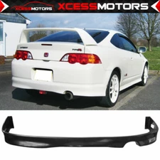 Fits 02-04 Acura RSX DC5 Unpainted PU Rear Bumper Lip Spoiler Splitter