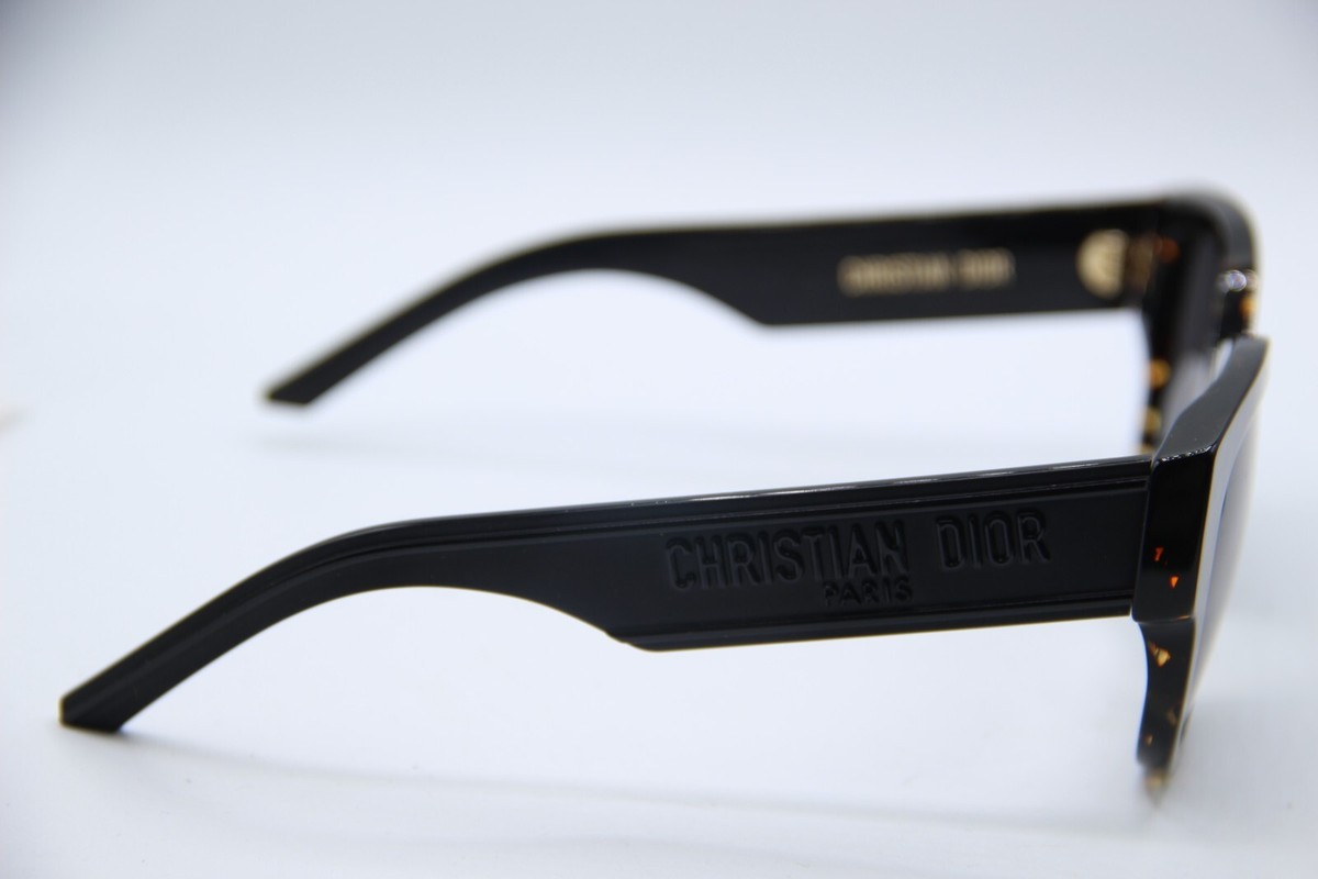NEW CHRISTIAN DIOR WILDIOR BU 29A0 BLACK AUTHENTIC SUNGLASSES W
