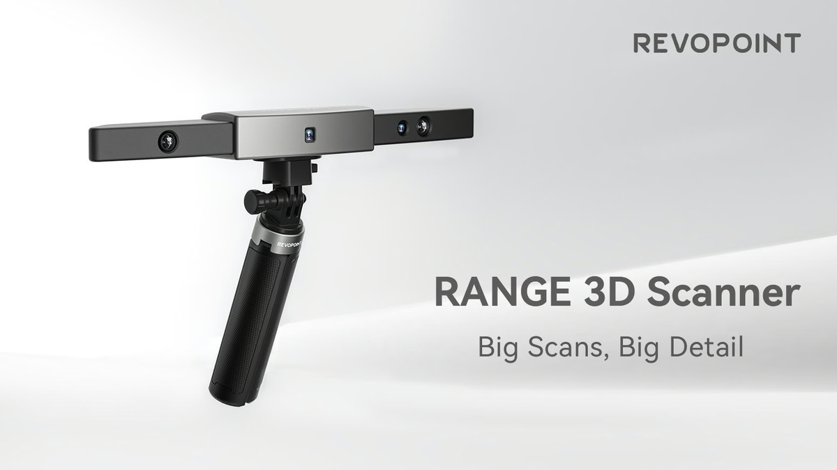 Revopoint RANGE 3D Scanner Full Color Scanning Large Scale Revopoint RANGE 3D Scanner Full Color Scanning Large Scale