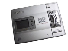 Sony MZ-R50 Mini Disc MD Digital Recorder Walkman Silver Very Good