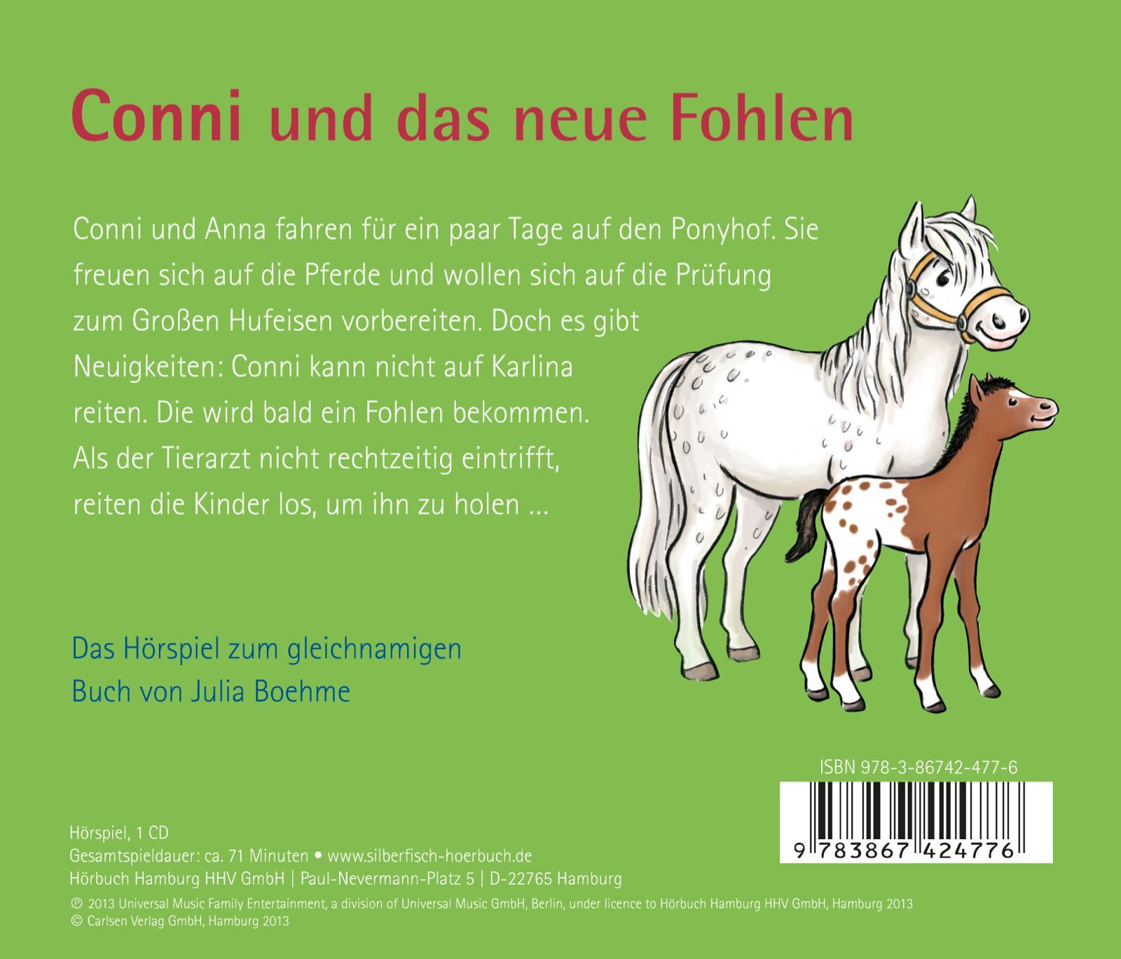 Thumbnail - Conni Und Das Neue Fohlen, Julia Boehme