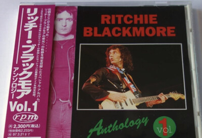 Ritchie Blackmore Anthology Vol. 1 Japan Obi CD Deep Purple 