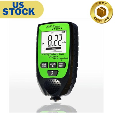 Paint Thickness Meter CM-205FN | Best Mil Coating Depth Gauge Tester For Cars