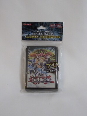 Konami Official Yugioh Legendary Card Sleeves (70 sleeves) Yugi, Kaiba,  Joey | eBay