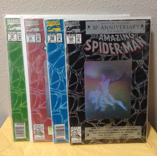 Amazing Spiderman 365, Spiderman 2099 1 1992 (30th Anniversary) 5 Set  9.0 VF/NM