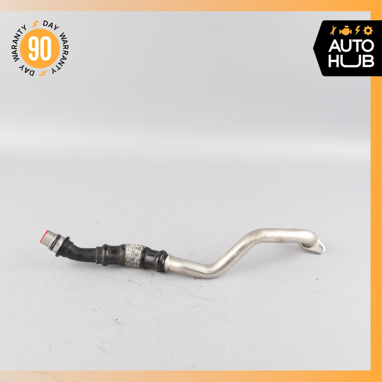 03-12 Bentley Continental Flying Spur Turbocharger Return Oil Line Right Side