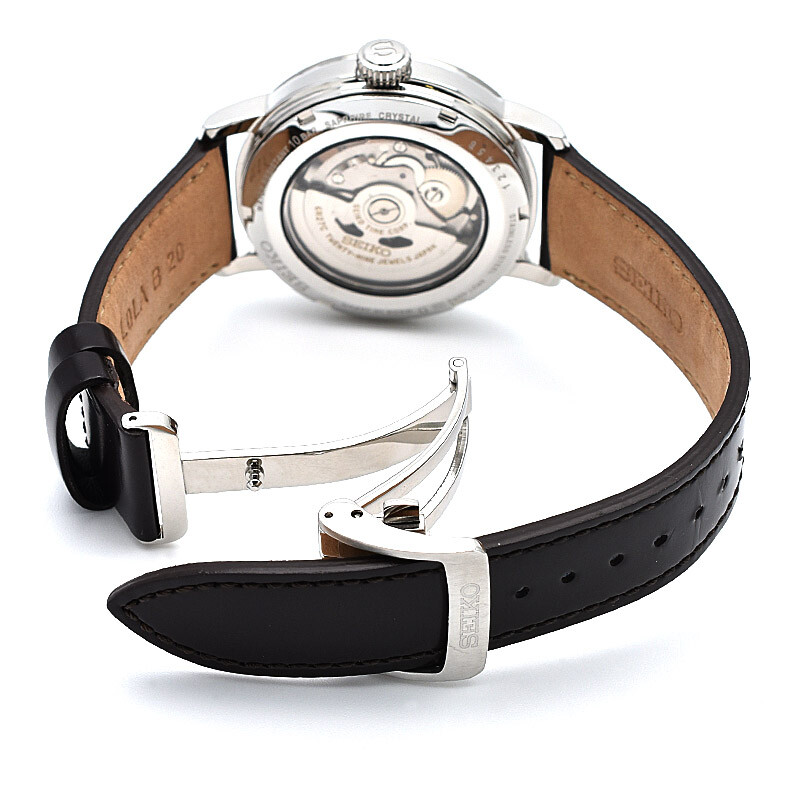 Pre-owned Seiko Presage Sarw057 Spb163j1 Mechanical Automatic Enamel Dial Watch Men's