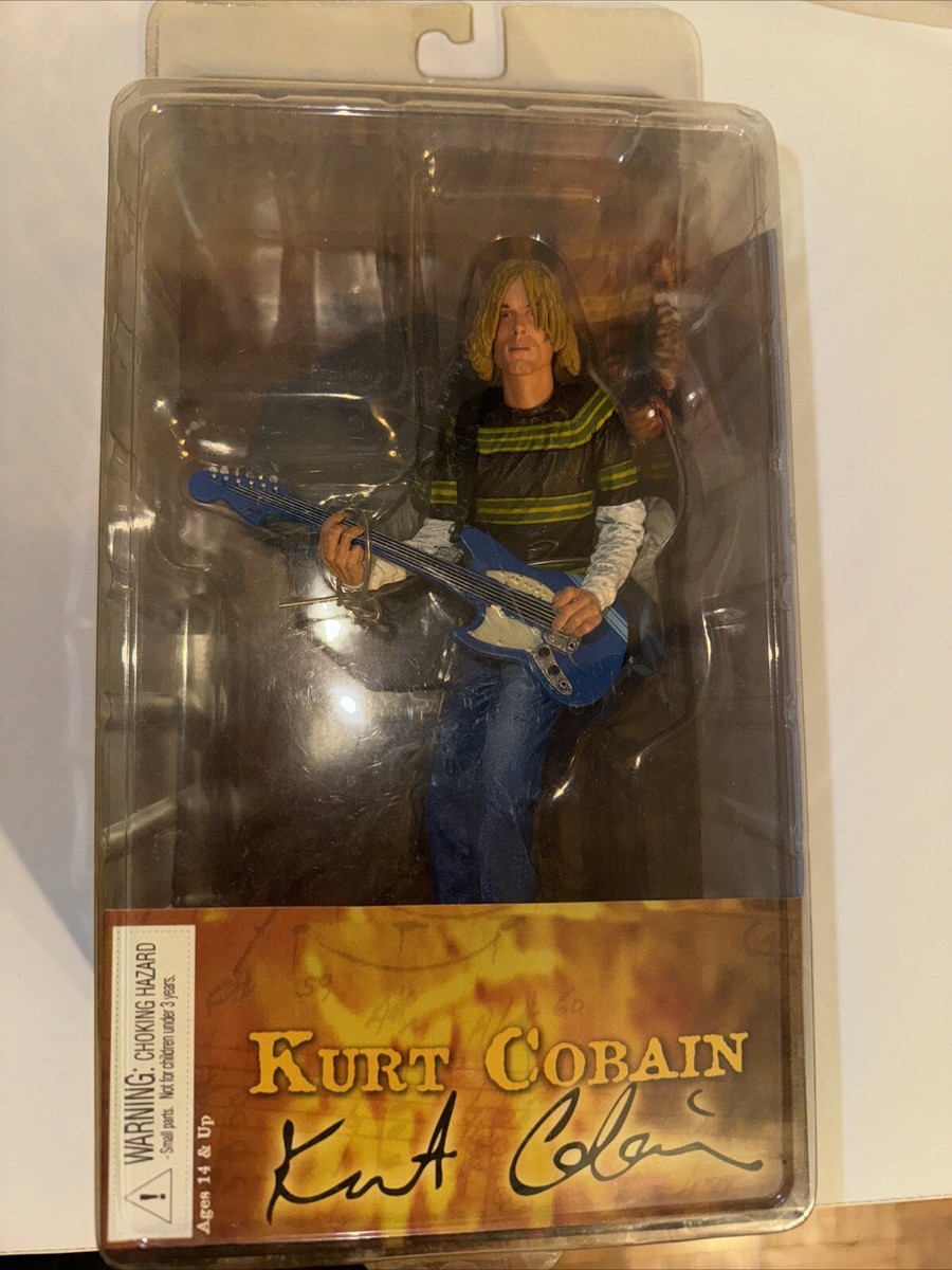 KURT COBAIN Smells Like Teen Spirit Video NIRVANA 7” 2006 NECA