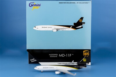 GeminiJets FOR UPS Worldwide Services MD-11F N282UP 1:400