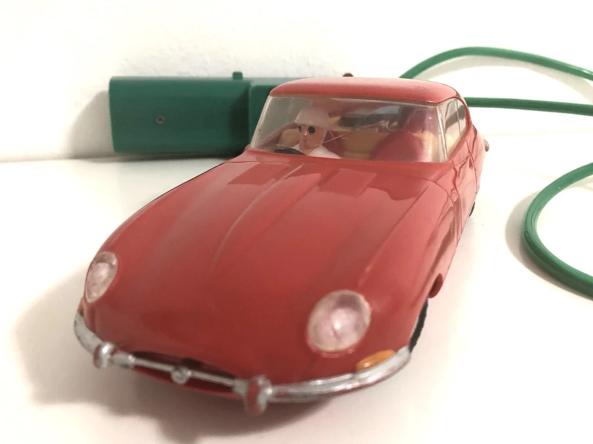 Vintage Louis Marx Battery Operated Remote Control E Type Jaguar